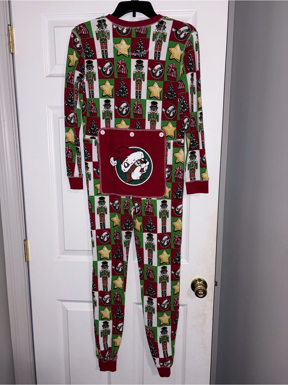 Buc-ee’s Christmas Pajama Onesie